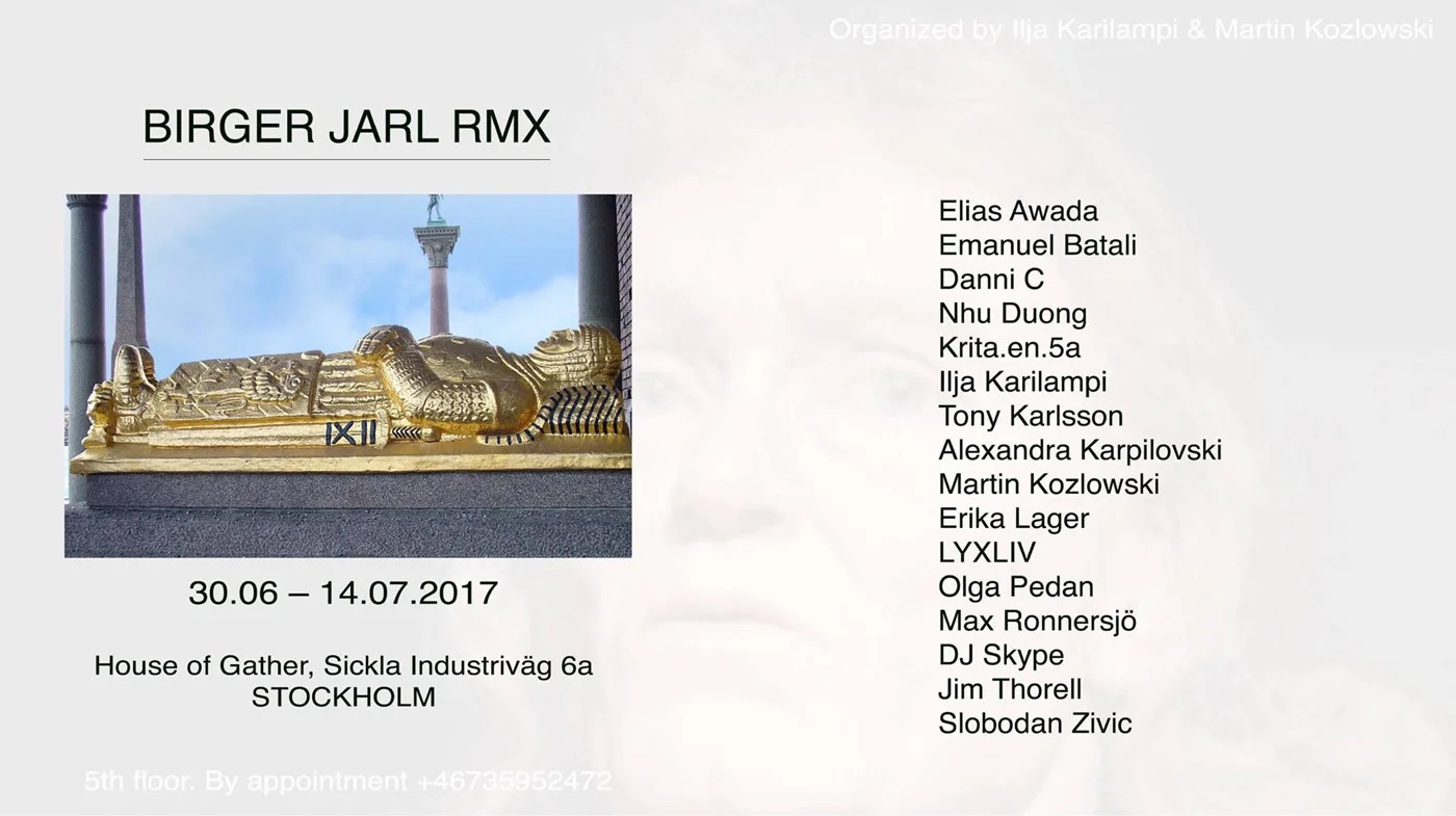 Birger Jarl RMX, installation view