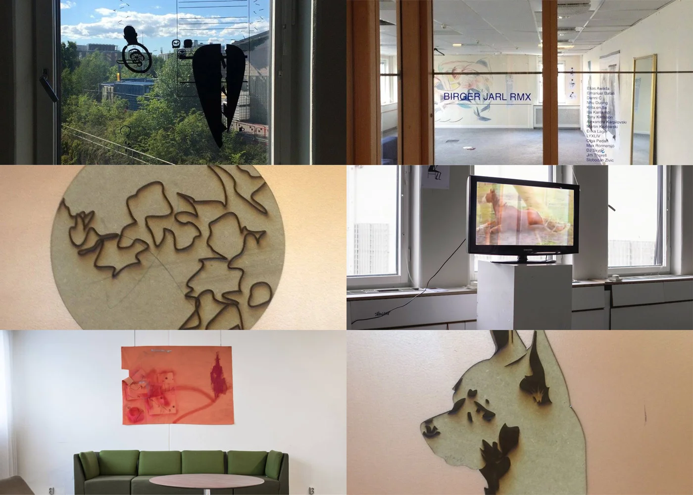 Birger Jarl RMX, installation view