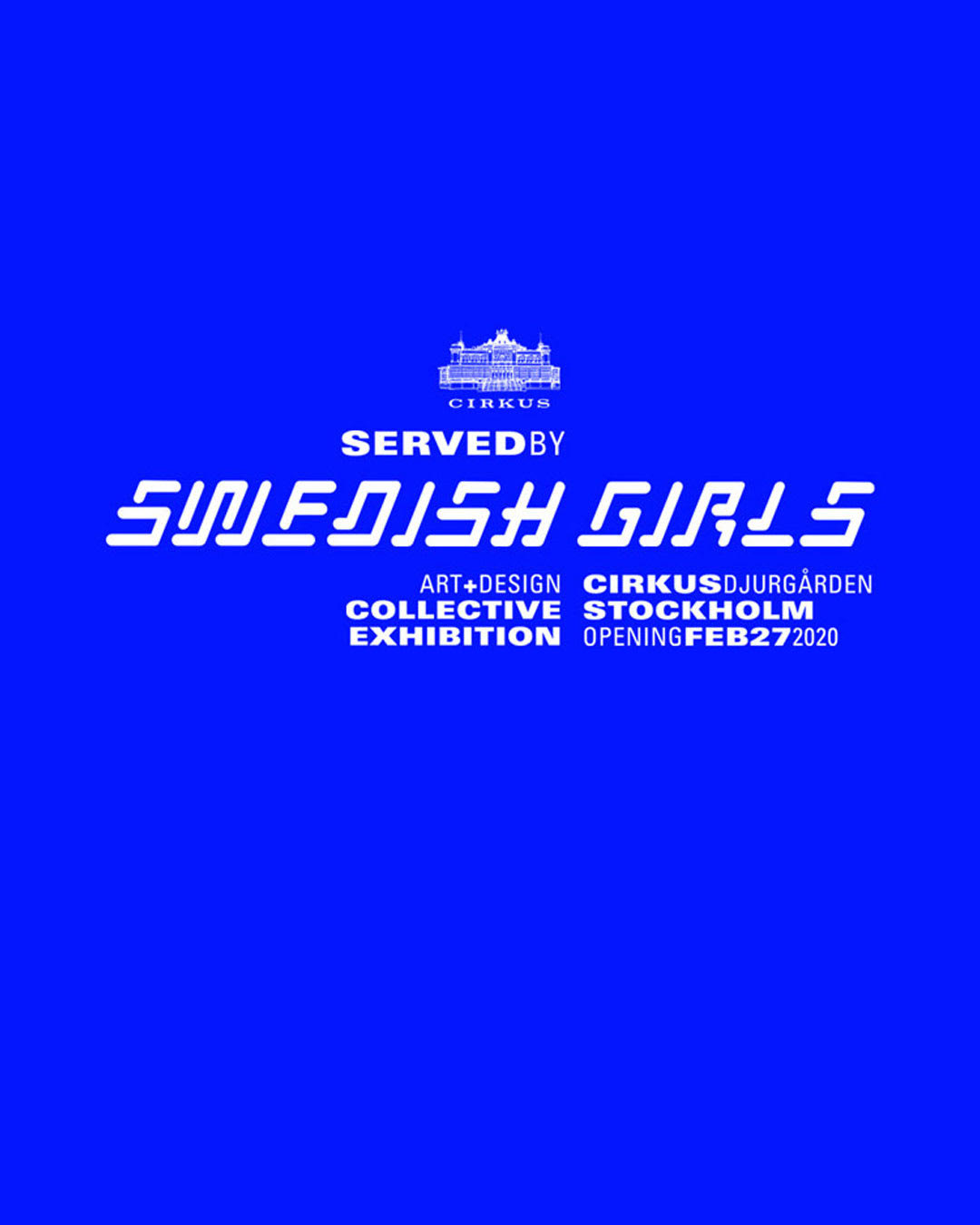 Swedish Girls, installation view