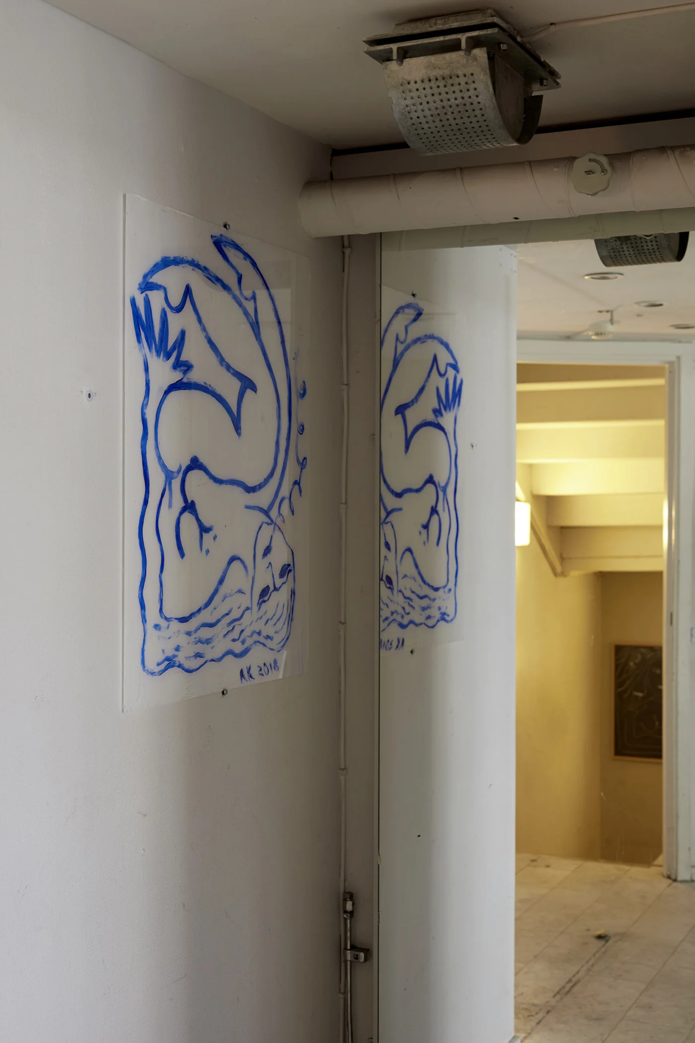 Enter a Surface, installation view