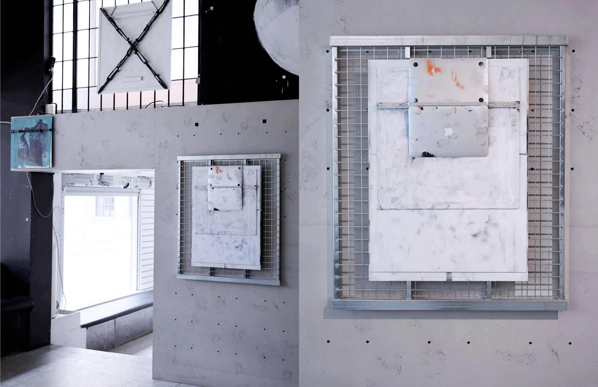 Enter a Surface, installation view